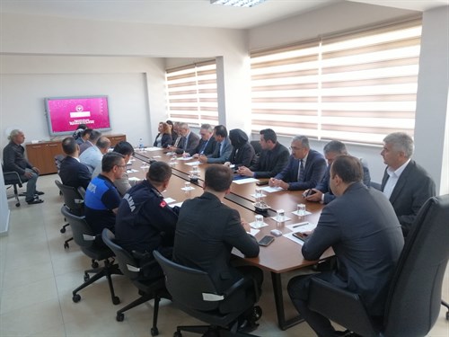 Bağımlılık ile Mücadele İlçe Koordinasyon Kurulu Toplantısı Düzenlendi
