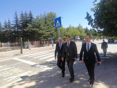 2023-2024 Eğitim Öğretim Yılında Okullar Bölgesinde Alınan Trafik Tedbirleri Yerinde Denetlendi
